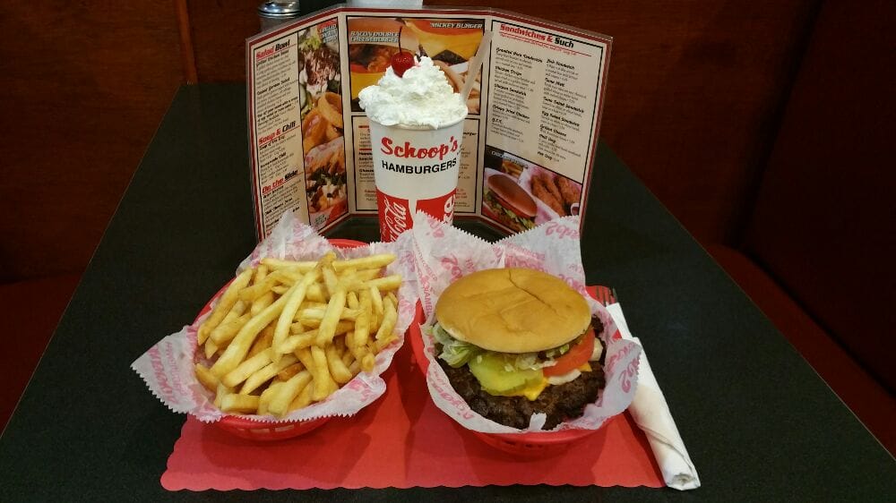 Burger and Fries